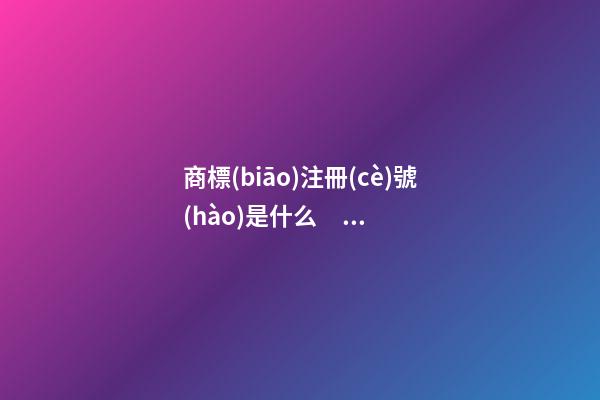 商標(biāo)注冊(cè)號(hào)是什么，商標(biāo)注冊(cè)號(hào)怎么查